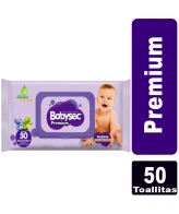 Babysec Premium Toallas Humedas x 50