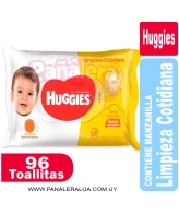 Huggies Limpieza Cotidiana x 96