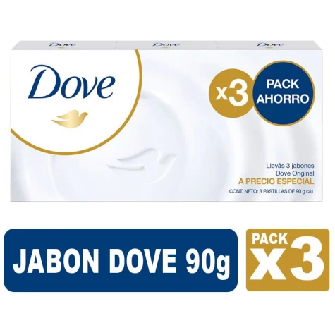 Jabón Dove Pack x 3 DOVE