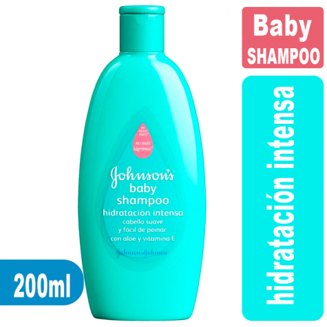 Shampoo JOHNSON’S Baby Hidratación Intensa 200ml JOHNSON