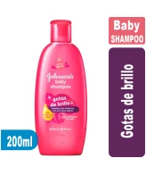 Shampoo JOHNSON’S Baby Gotas de Brillo 200ml JOHNSON