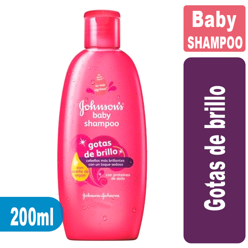 Shampoo JOHNSON’S Baby Gotas de Brillo 200ml JOHNSON