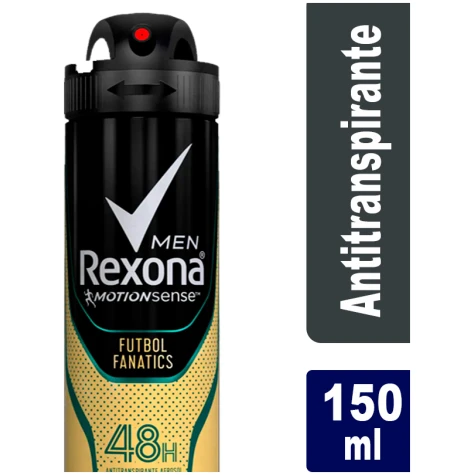 Rexona Aerosol Hombre Futbol Fanatics REXONA