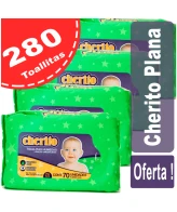 Pack Toallitas Cherito x 4 ( 280 Toallitas ) CHERITO