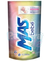 Jabón para Ropa Mas Bebé (Hipoalergenico) 830 Ml MAS BEBÉ