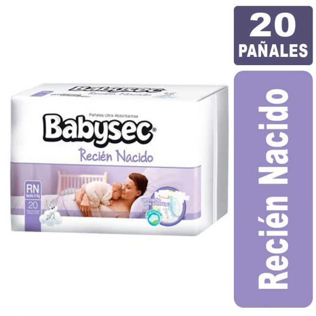 Babysec Recién Nacido X 20 BABYSEC