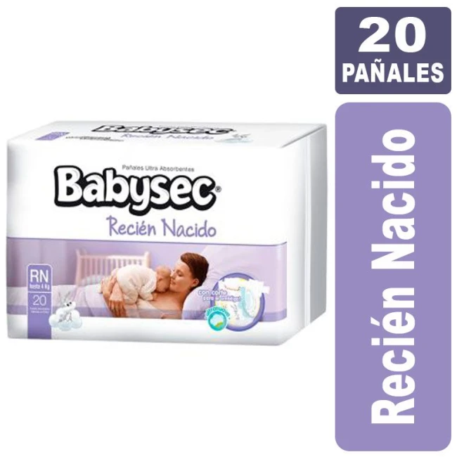 Babysec Recién Nacido X 20 BABYSEC