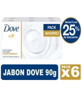 Jabón Dove Pack x 6 Original DOVE