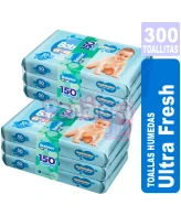 Babysec Ultra Fresh x 300 Toallitas Humedas