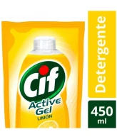 Cif ActiveGel Recarga 450ml Limon CIF