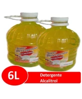 PROMO 6 Litros de Detergente Alcalitrol