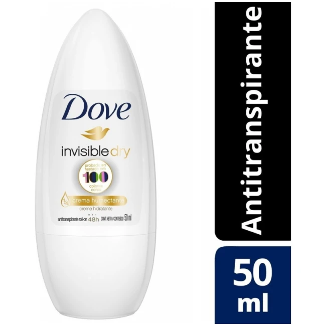 Dove Roll on Dama Invisible dry DOVE