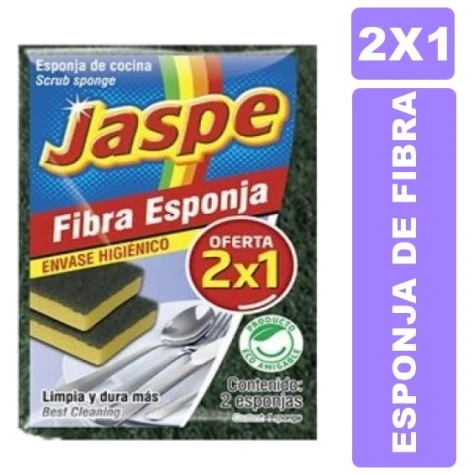 Esponja Para platos Jaspe 2x1 JASPE