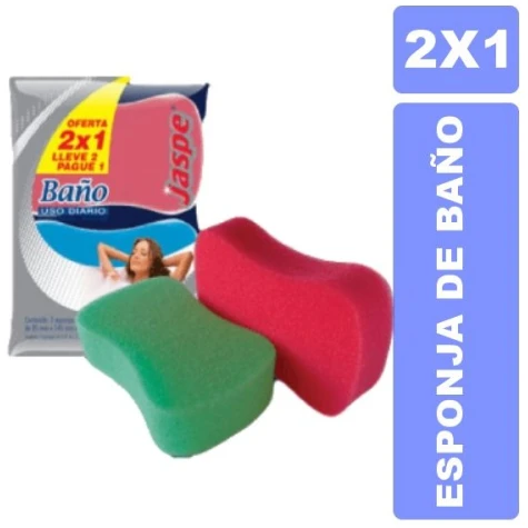 Esponja de Baño Jaspe 2x1 JASPE