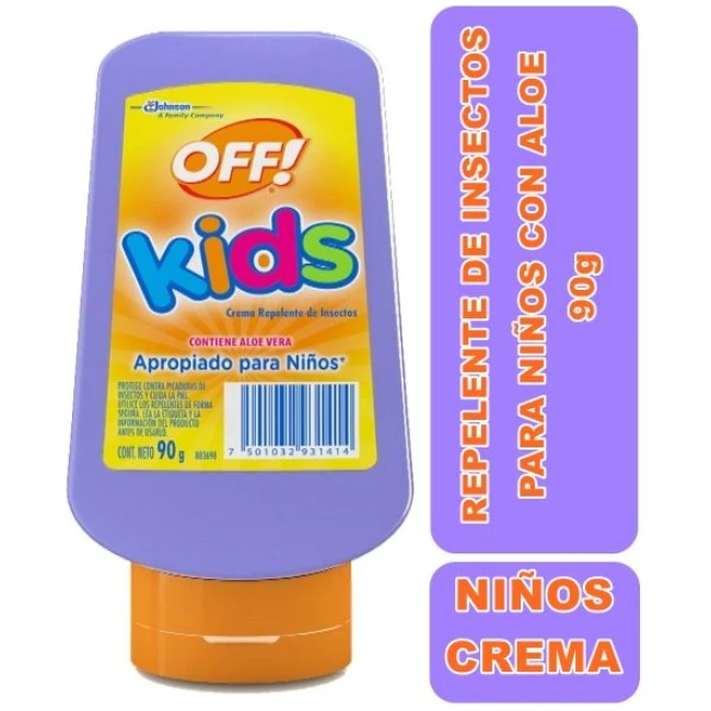 OFF Repelente en Crema para Niños 90g OFF