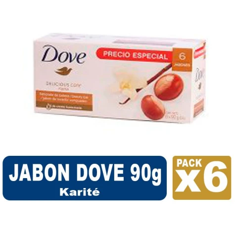 Jabón Dove Pack x 6 Karité DOVE