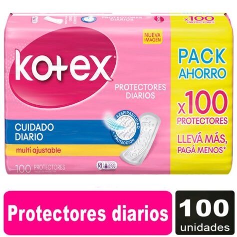 Kotex Protectores Diarios x 100 KOTEX