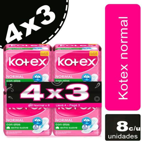Kotex Normal 4x3 KOTEX