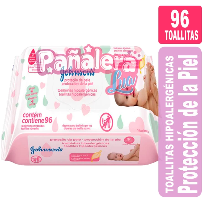 Toallas Humedas Johnson x 96 Protección de la Piel JOHNSON