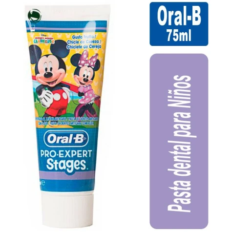 Pasta dental Oral B Niños 75ml MICKEY