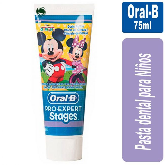 Pasta dental Oral B Niños 75ml MICKEY