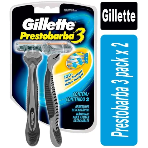 Gillette prestobarba 3 Pack x 2 Gillette