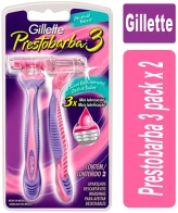 Gillette prestobarba 3 Pack x 2 DAMA Gillette