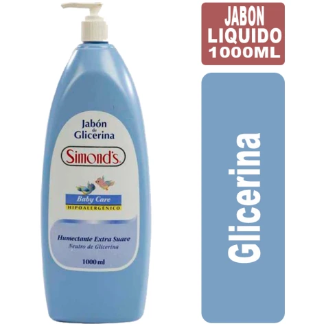 Jabon liquido Simonds Glicerina 1000ml SIMONDS