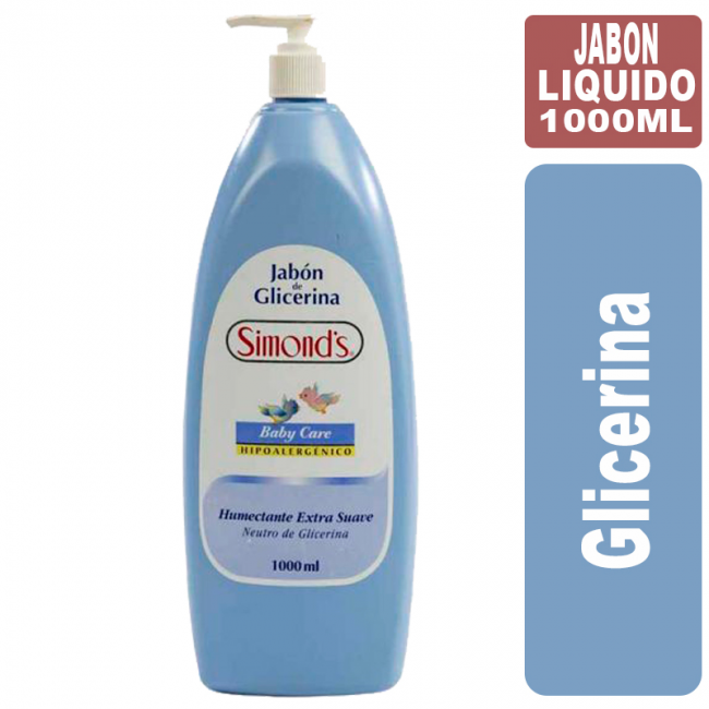 Jabon liquido Simonds Glicerina 1000ml SIMONDS