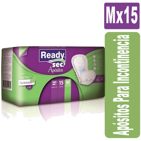 Apósito Ready Sec Mx15 READY SEC