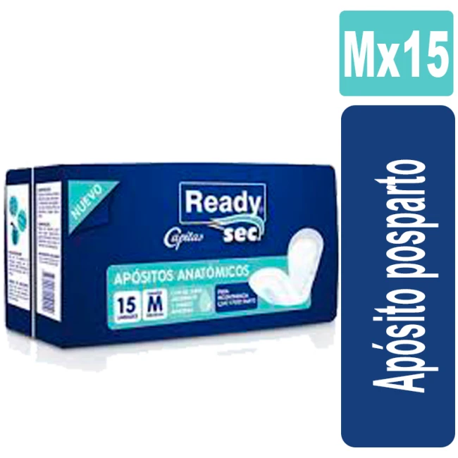 Apósito Ready Capitas Mx15 READY SEC