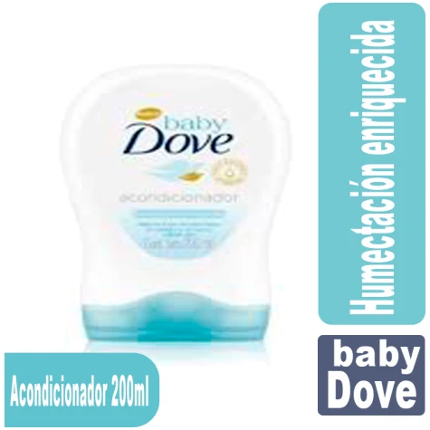 Baby dove Acondicionador 200ml Humectación enriquecida DOVE