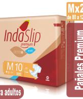 Indaslip Premium Mx20 Pañales absorción 10+ INDASEC
