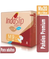 Indaslip Premium Mx20 Pañales absorción 9 INDASEC