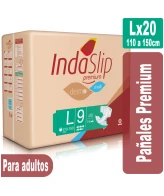 Indaslip Premium Lx20 Pañales absorción 9 INDASEC