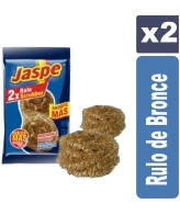 Esponja Jaspe Rulo de Bronce x2