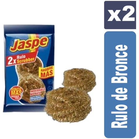 Esponja Jaspe Rulo de Bronce x2