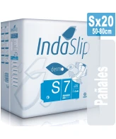 Indaslip derm Sx20 Pañales Absorción 7 INDASEC