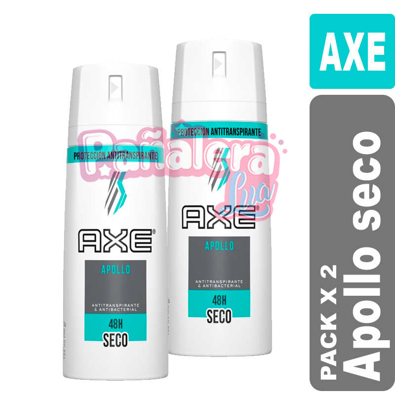 Axe Apollo Pack x2 Seco