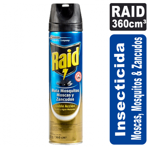 Insecticida Raid 360cm³