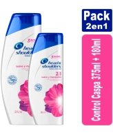 Pack Head & Shoulders 2 en 1 375ml + 180ml de Regalo