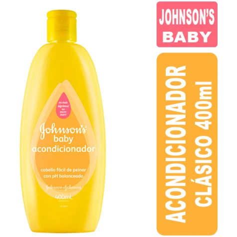 Acondicionador johnson's Baby Clásico 400ml