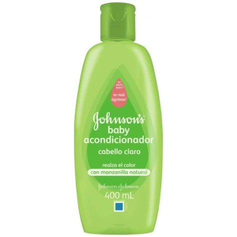 Acondicionador Johnson's 400ml Manzanilla