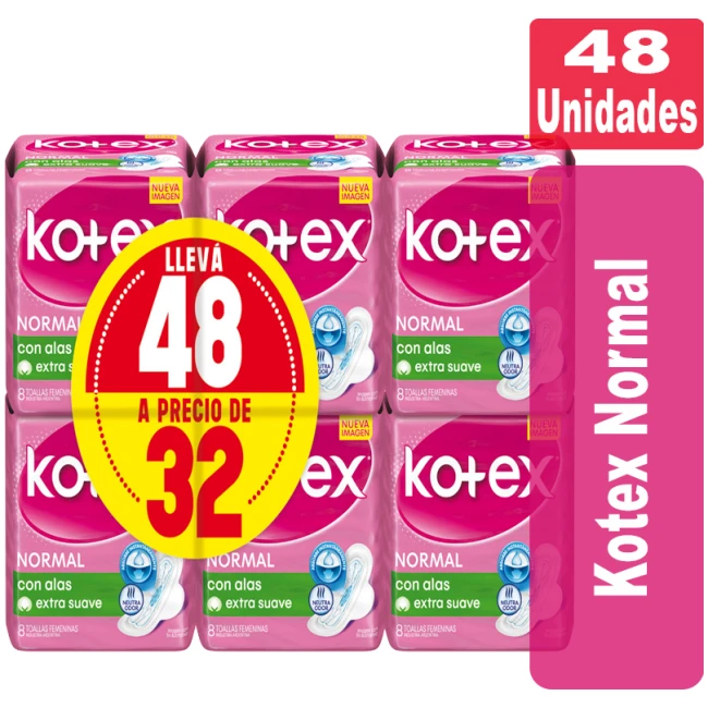 Kotex Normal x 48 unidades KOTEX