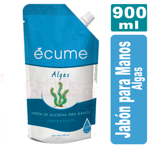 Écume Jabon de Glicerina para manos Algas 900ml