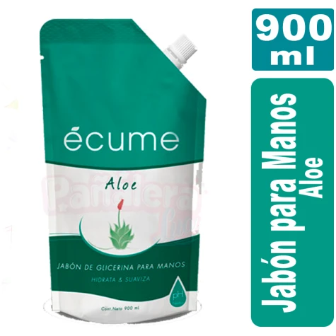 Écume Jabon de Glicerina para manos Aloe 900ml