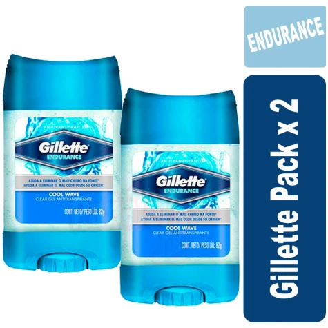 Desodorante en Barra Gillette Endurance Pack x 2 Gillette