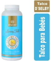 Talco Dr Selby 160g para Bebes Celeste