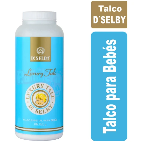 Talco Dr Selby 160g para Bebes Celeste