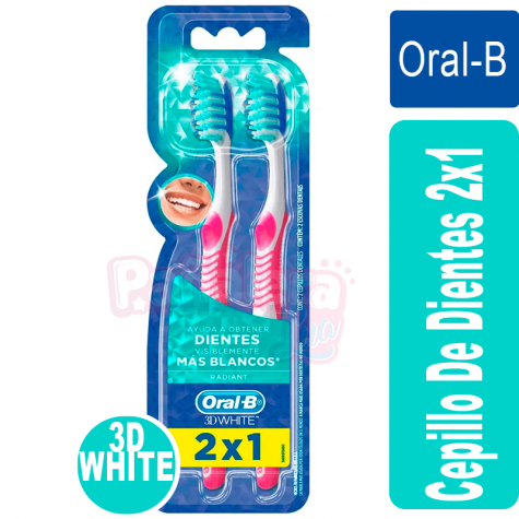 Oral B 3D White Cepillo Dental 2x1